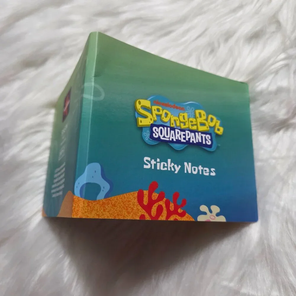 SpongeBob Squarepants Character Post It Tabs